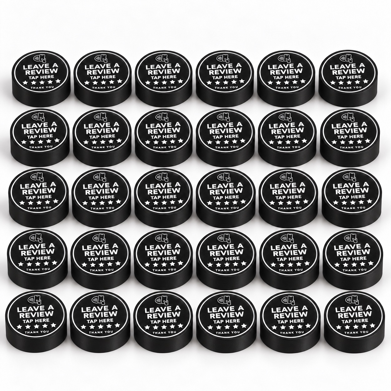 30 pack of Valley Tap Reviews NFC pucks